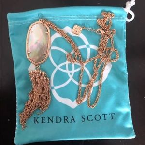 Kendra Scott Rose Gold Long Necklace